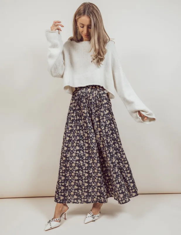Ava Floral Skirt sold by Shop Stevie