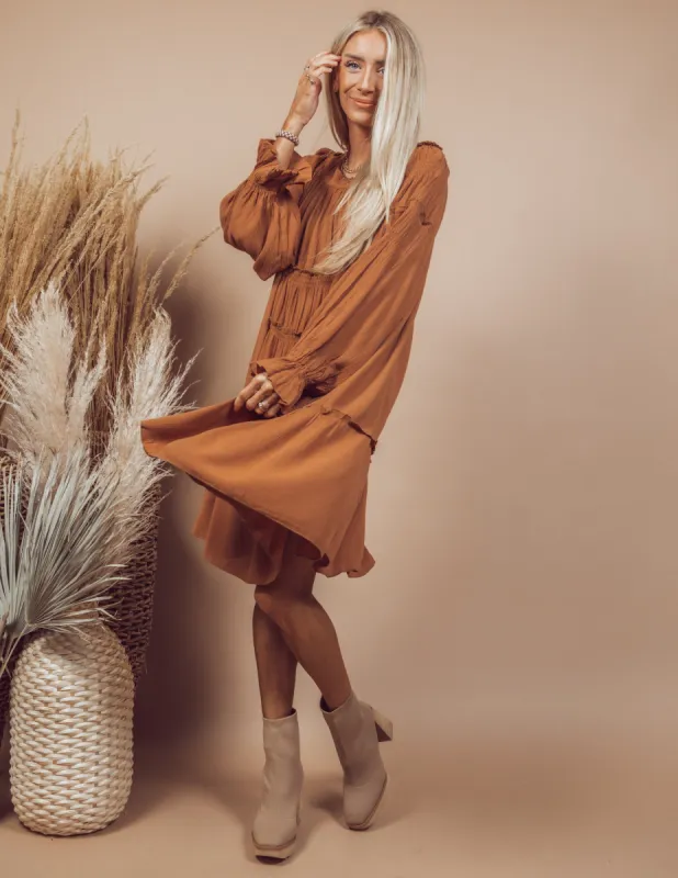 Talia Ruffle Dress sold by Shop Stevie