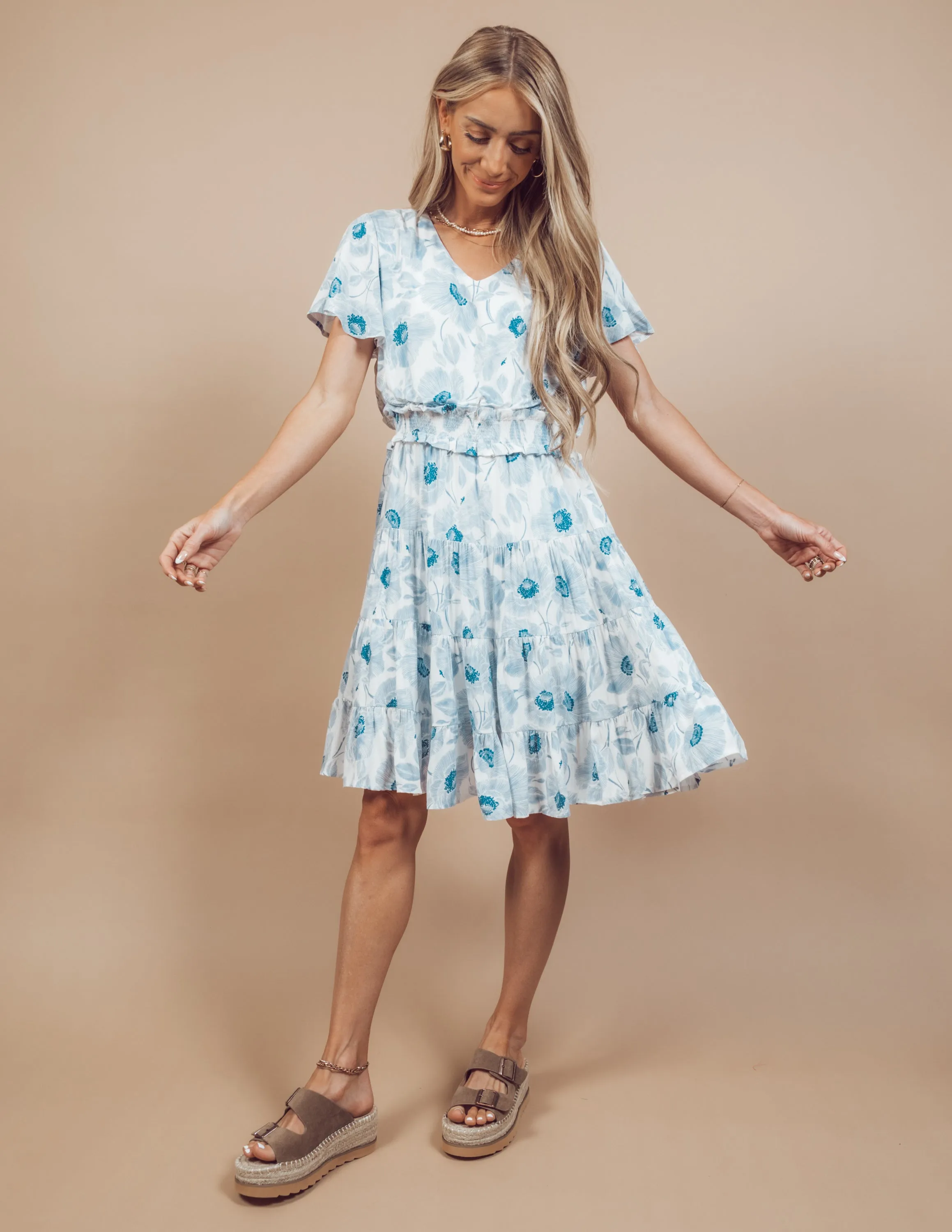 Della Floral Dress sold by Shop Stevie product image thumbnail 5