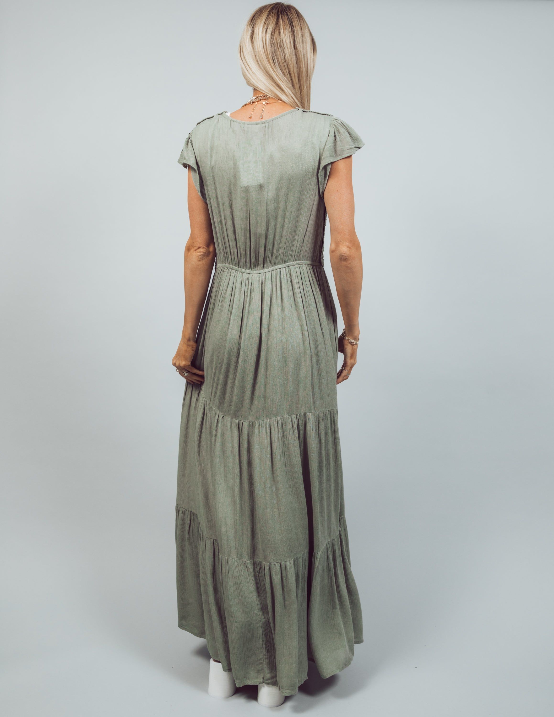 Mirabel Crochet Maxi Dress sold by Shop Stevie product image thumbnail 9