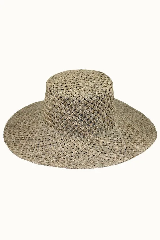 Seagrass Boater Hat sold by Shop Stevie product image thumbnail 3