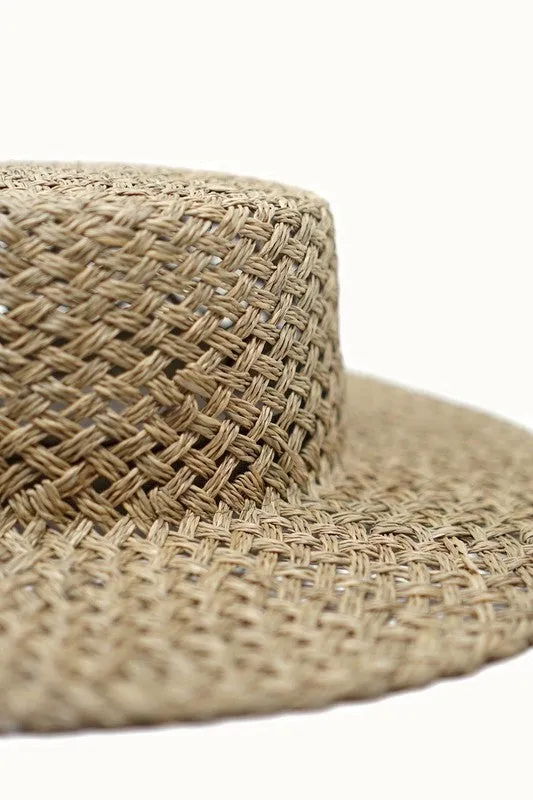 Seagrass Boater Hat sold by Shop Stevie product image thumbnail 4