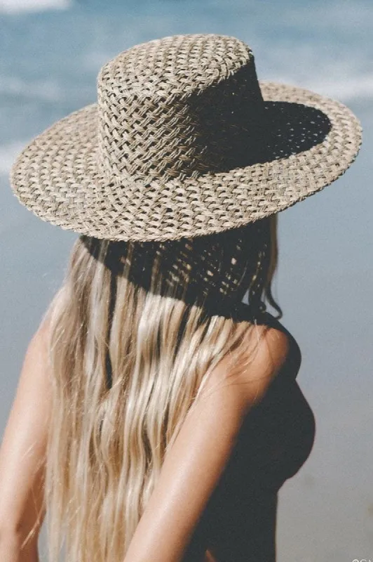 Seagrass Boater Hat sold by Shop Stevie