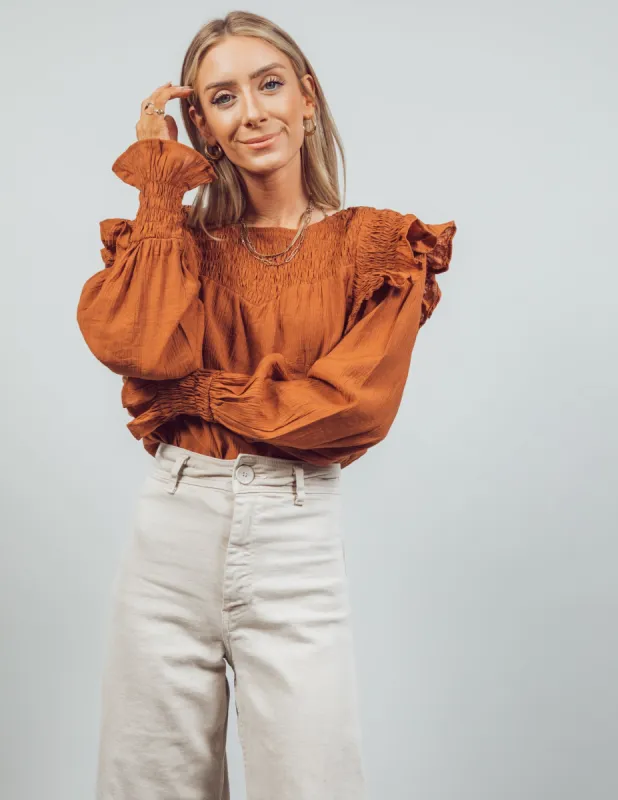 Linden Textured Top sold by Shop Stevie