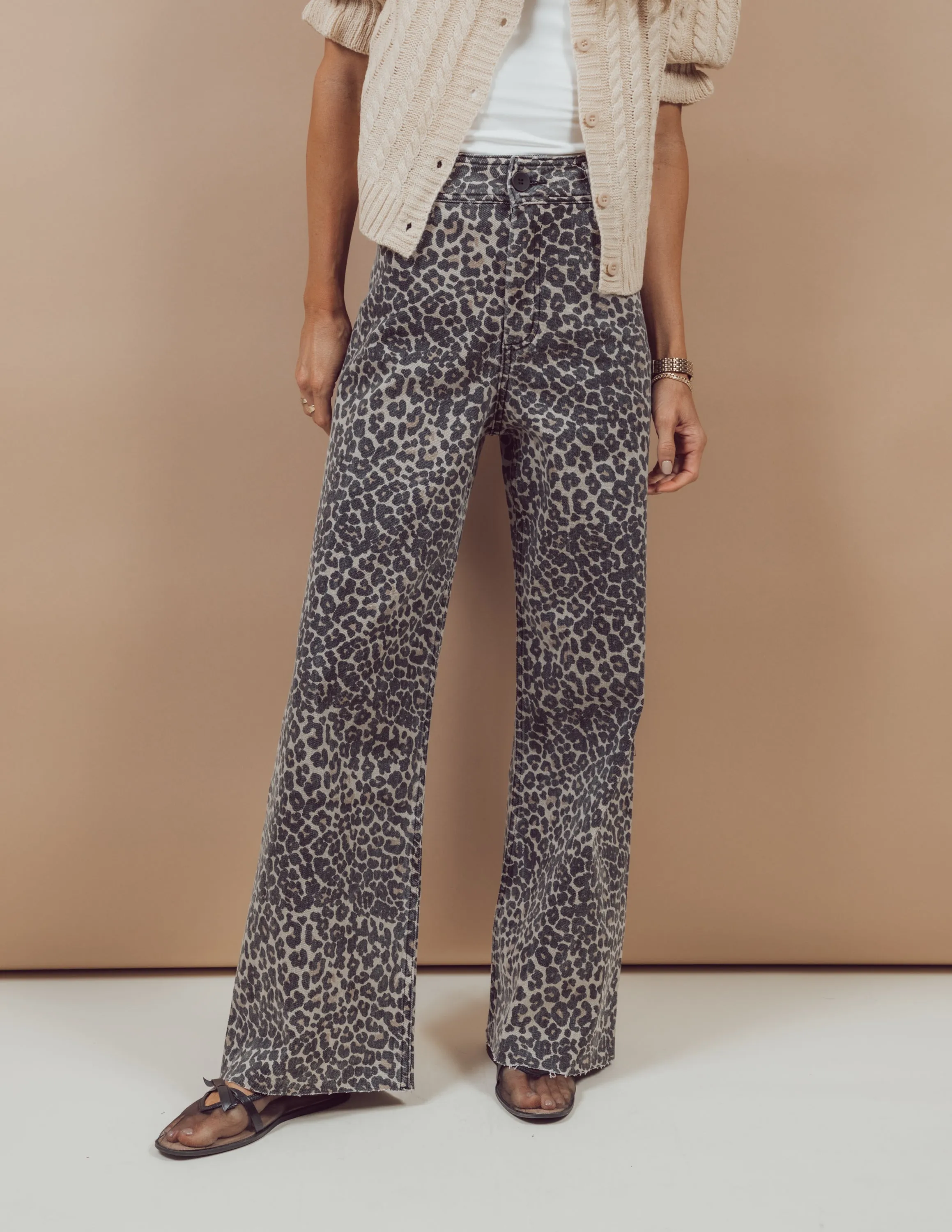 Mia Leopard Printed Pants sold by Shop Stevie product image thumbnail 2