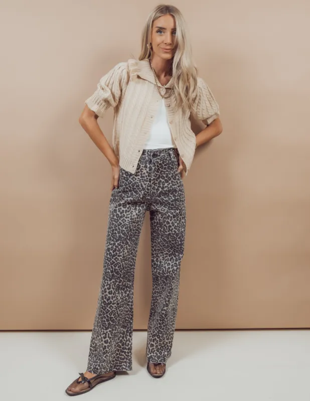 Mia Leopard Printed Pants sold by Shop Stevie