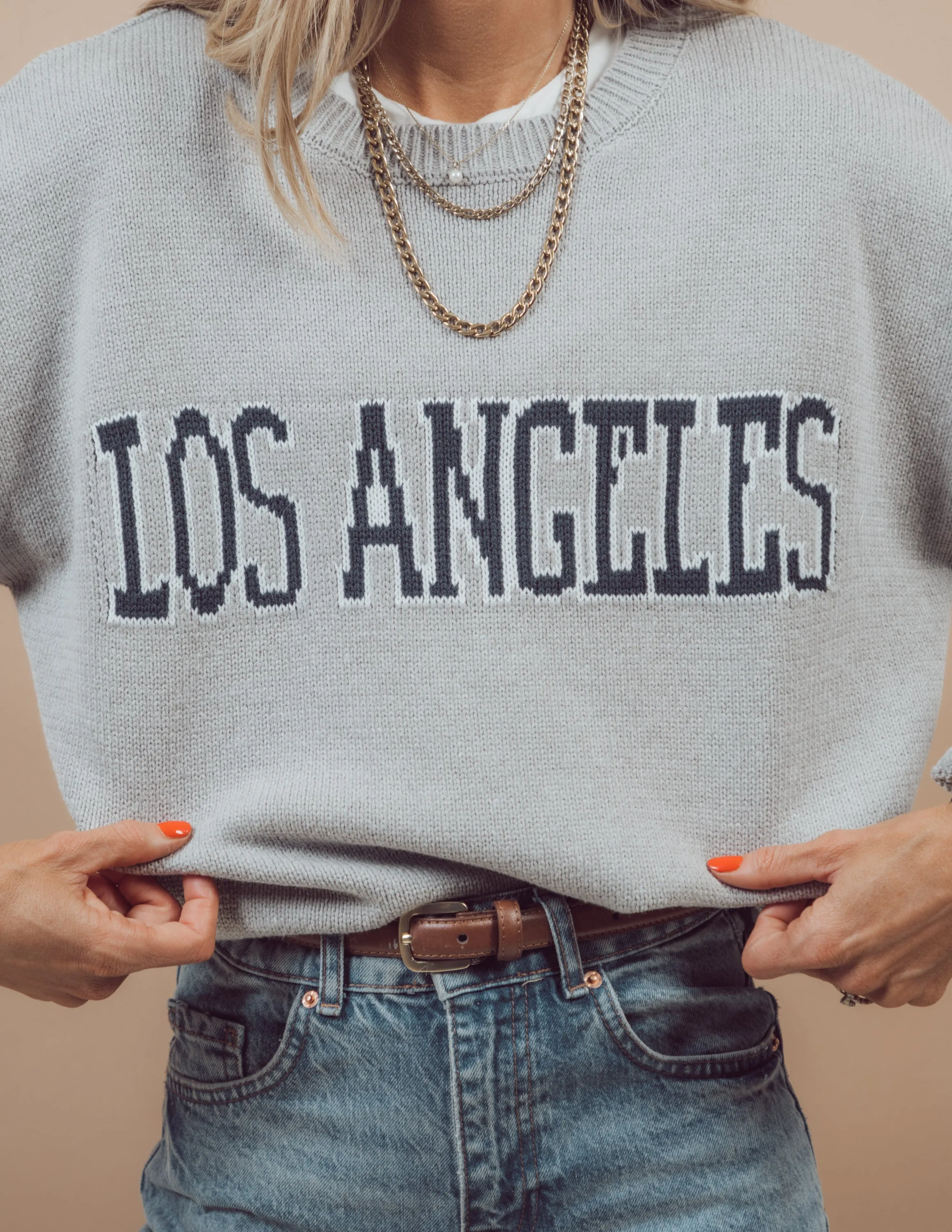 Los Angeles Crewneck sold by Shop Stevie product image thumbnail 3