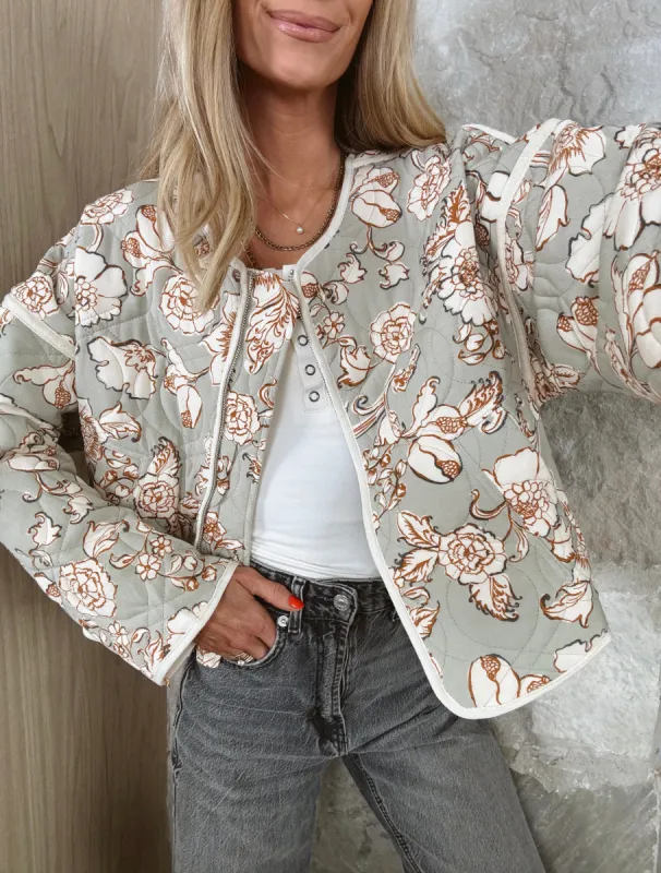 Posie Floral Jacket sold by Shop Stevie