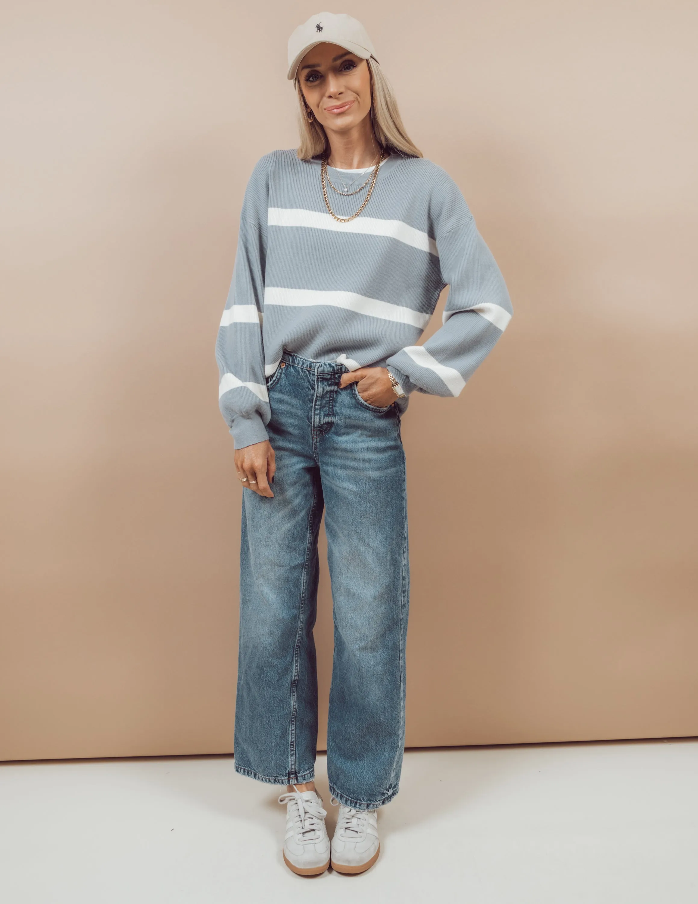 Addison Striped Pullover sold by Shop Stevie product image thumbnail 2