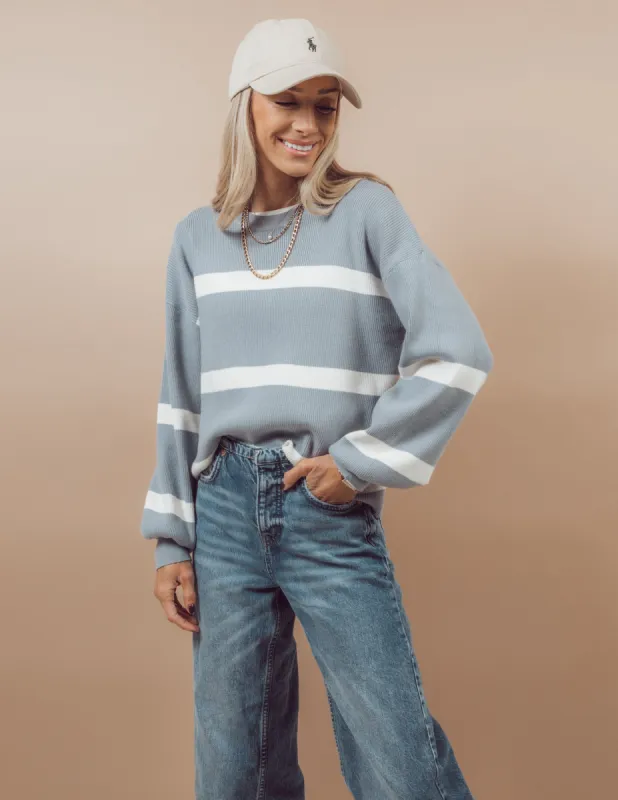 Addison Striped Pullover sold by Shop Stevie