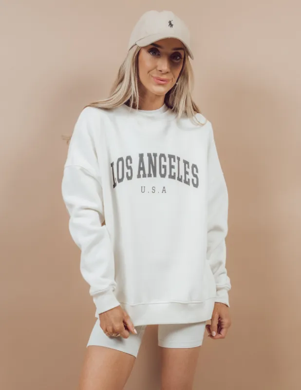 Los Angeles USA Crewneck sold by Shop Stevie
