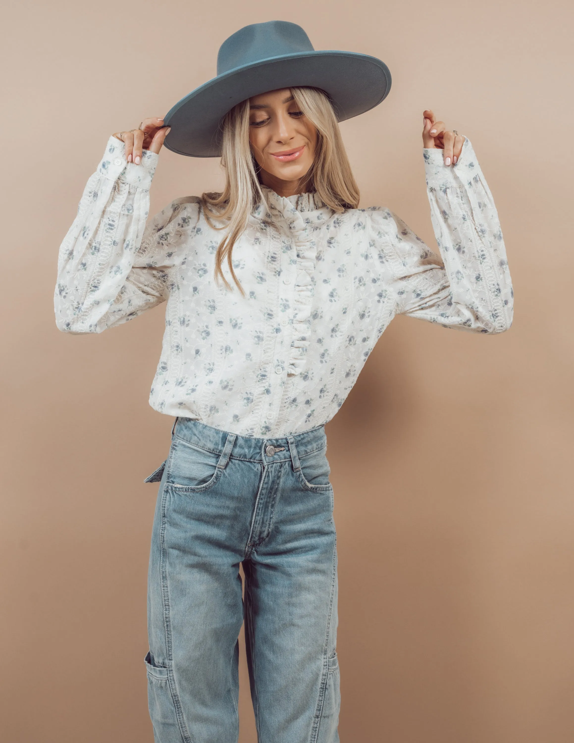 Brooks Floral Top sold by Shop Stevie product image thumbnail 3