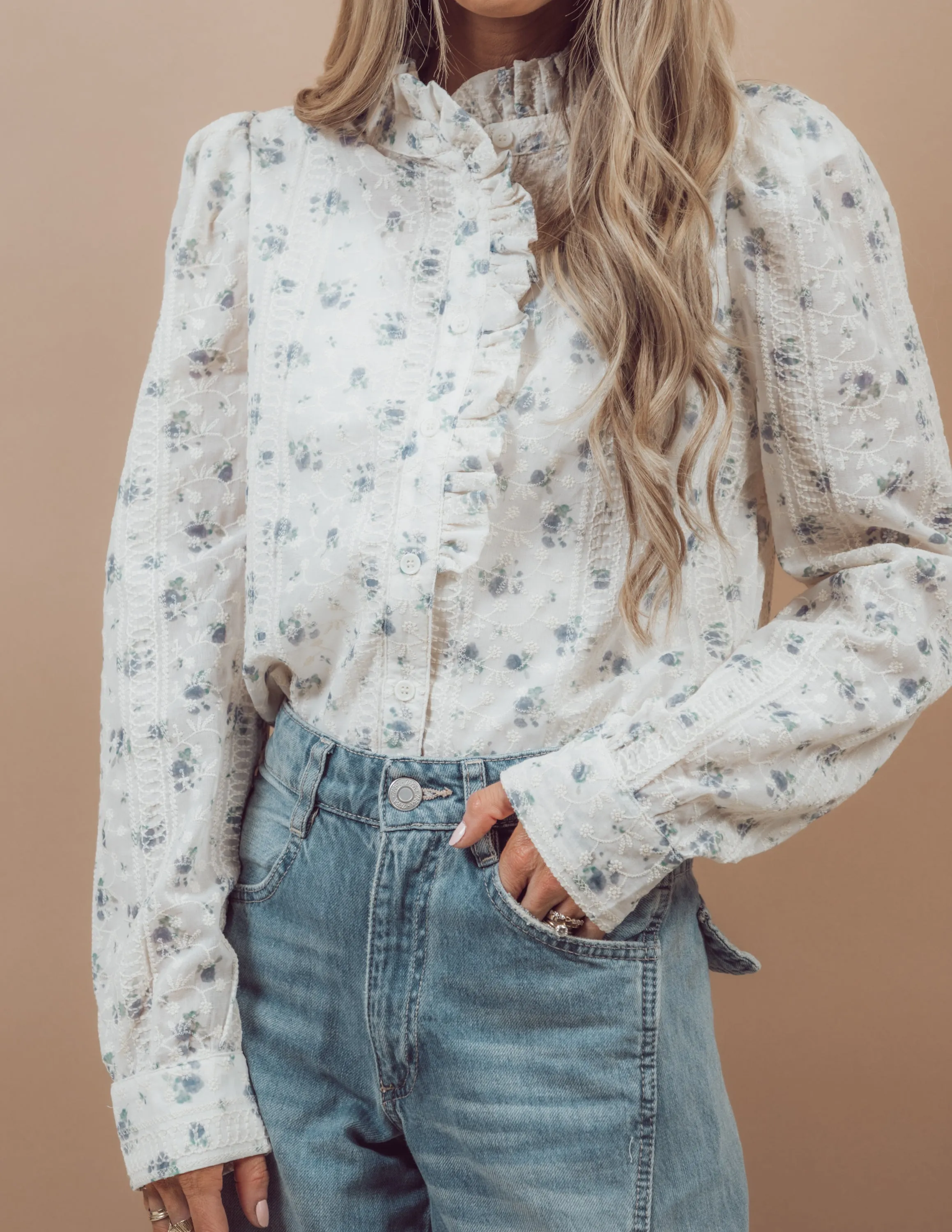 Brooks Floral Top sold by Shop Stevie product image thumbnail 4