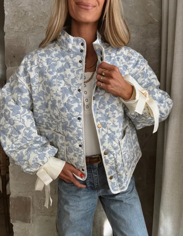 Julianne Floral Jacket sold by Shop Stevie