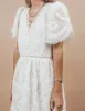 Marta Scalloped Midi Dress sold by Shop Stevie