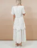 Marta Scalloped Midi Dress sold by Shop Stevie