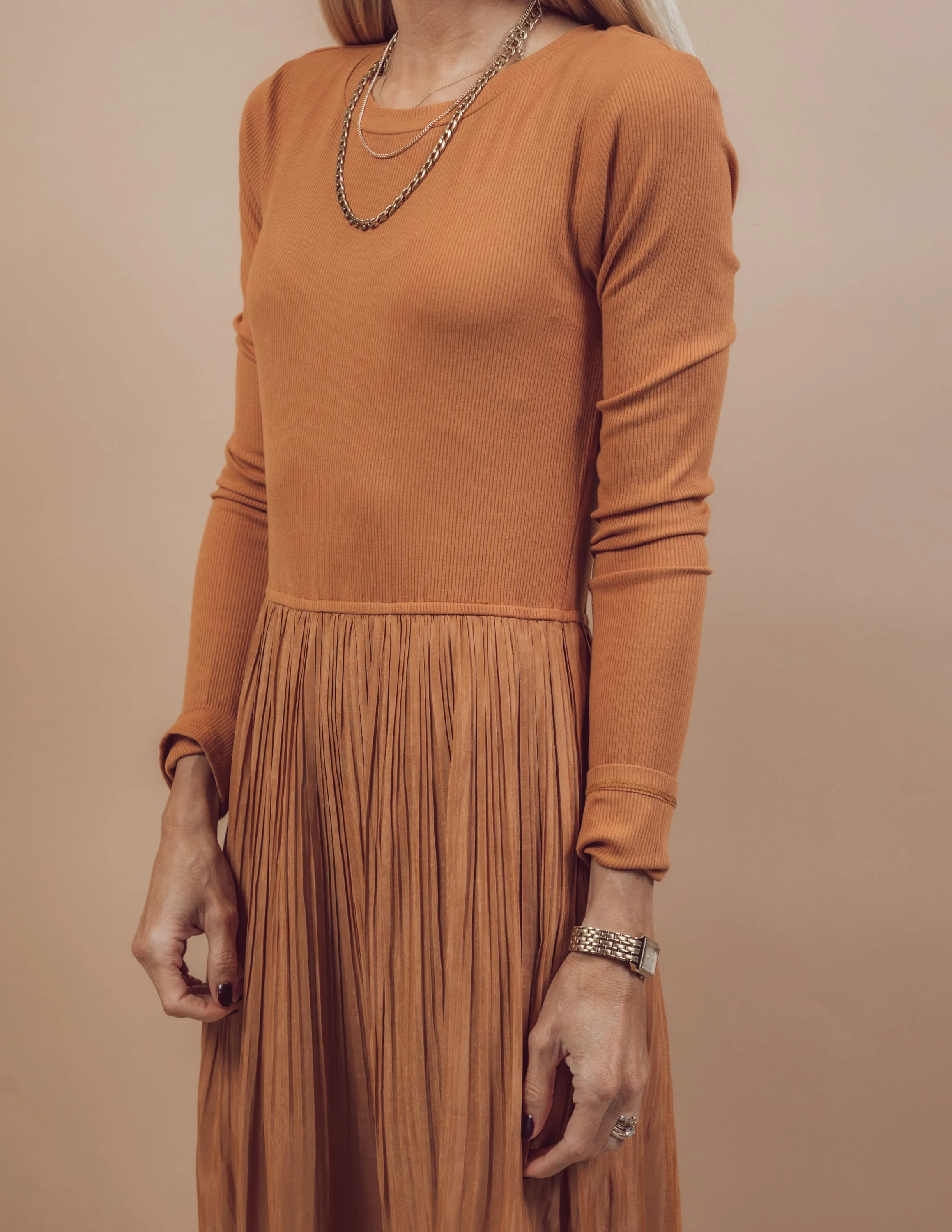 Josie Pleated Dress sold by Shop Stevie product image thumbnail 3