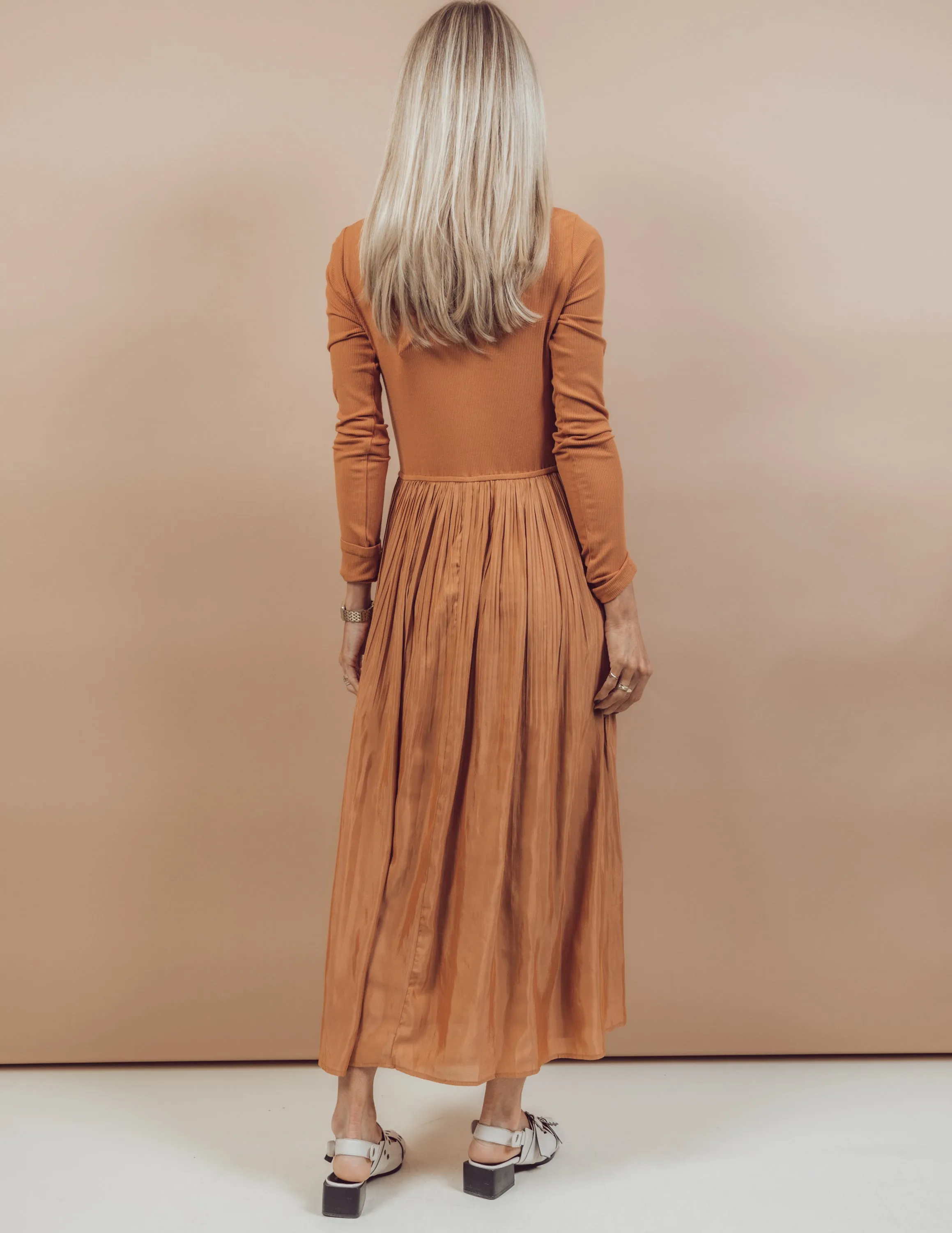 Josie Pleated Dress sold by Shop Stevie product image thumbnail 4