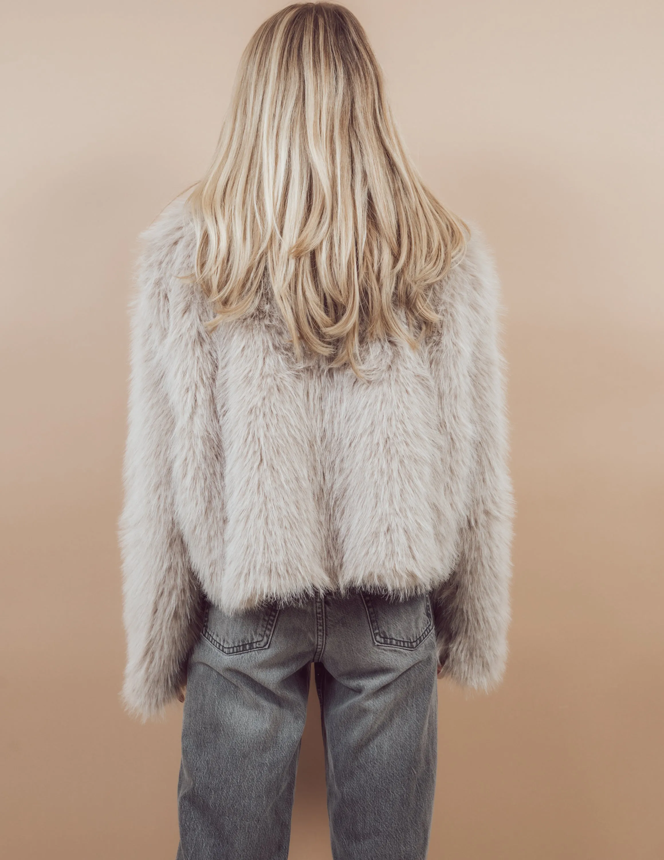 Lyla Faux Fur Jacket sold by Shop Stevie product image thumbnail 4