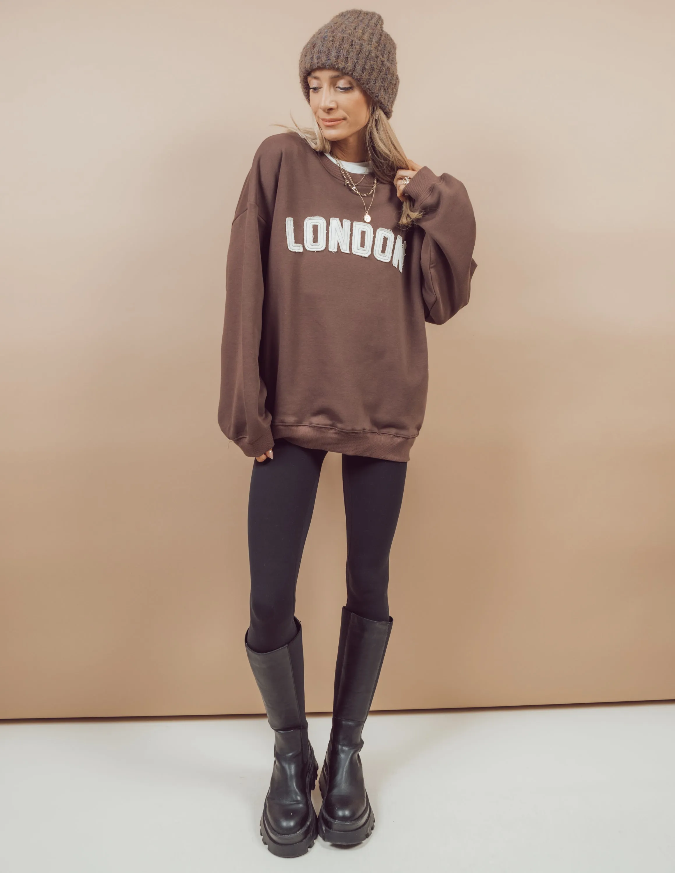 London Oversized Sweatshirt sold by Shop Stevie