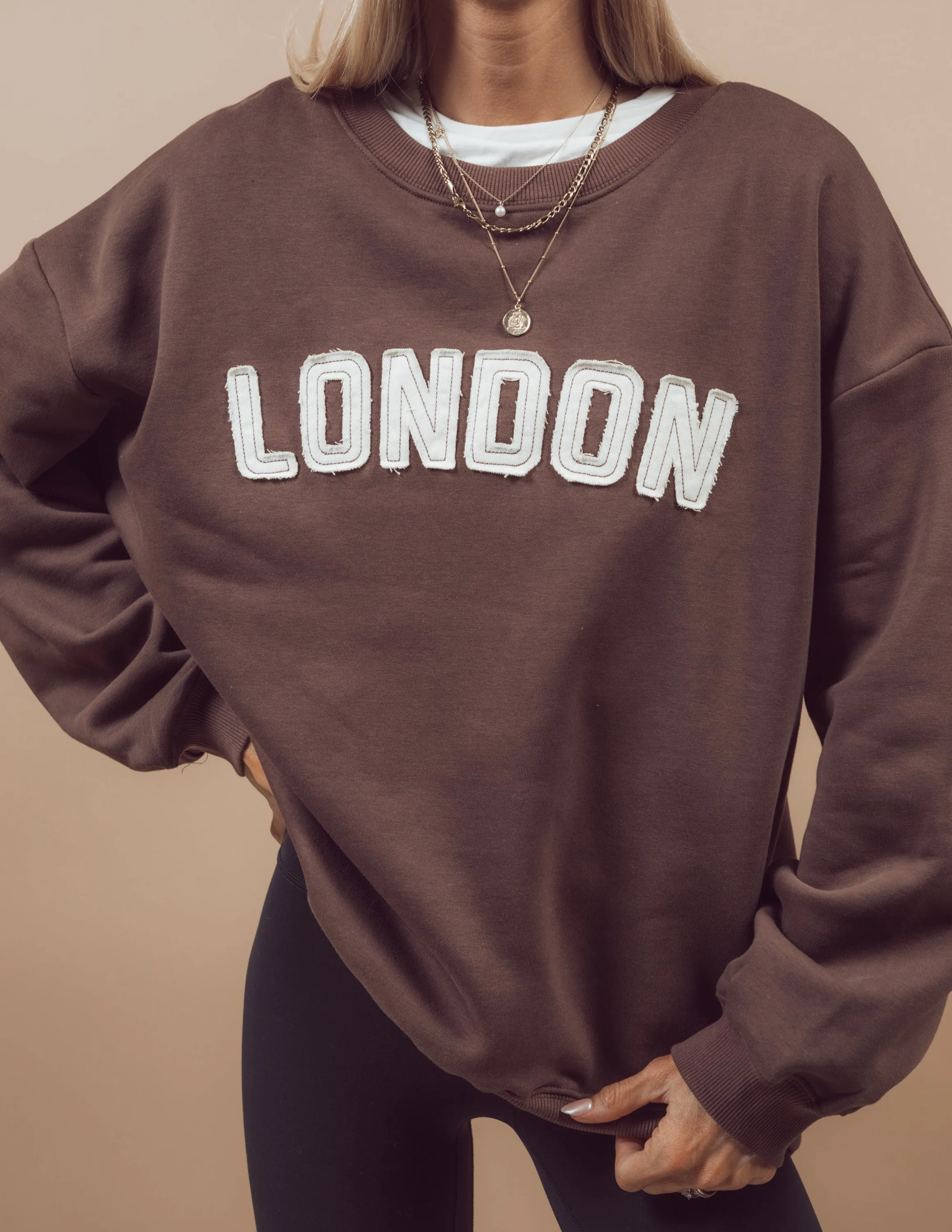 London Oversized Sweatshirt sold by Shop Stevie product image thumbnail 3