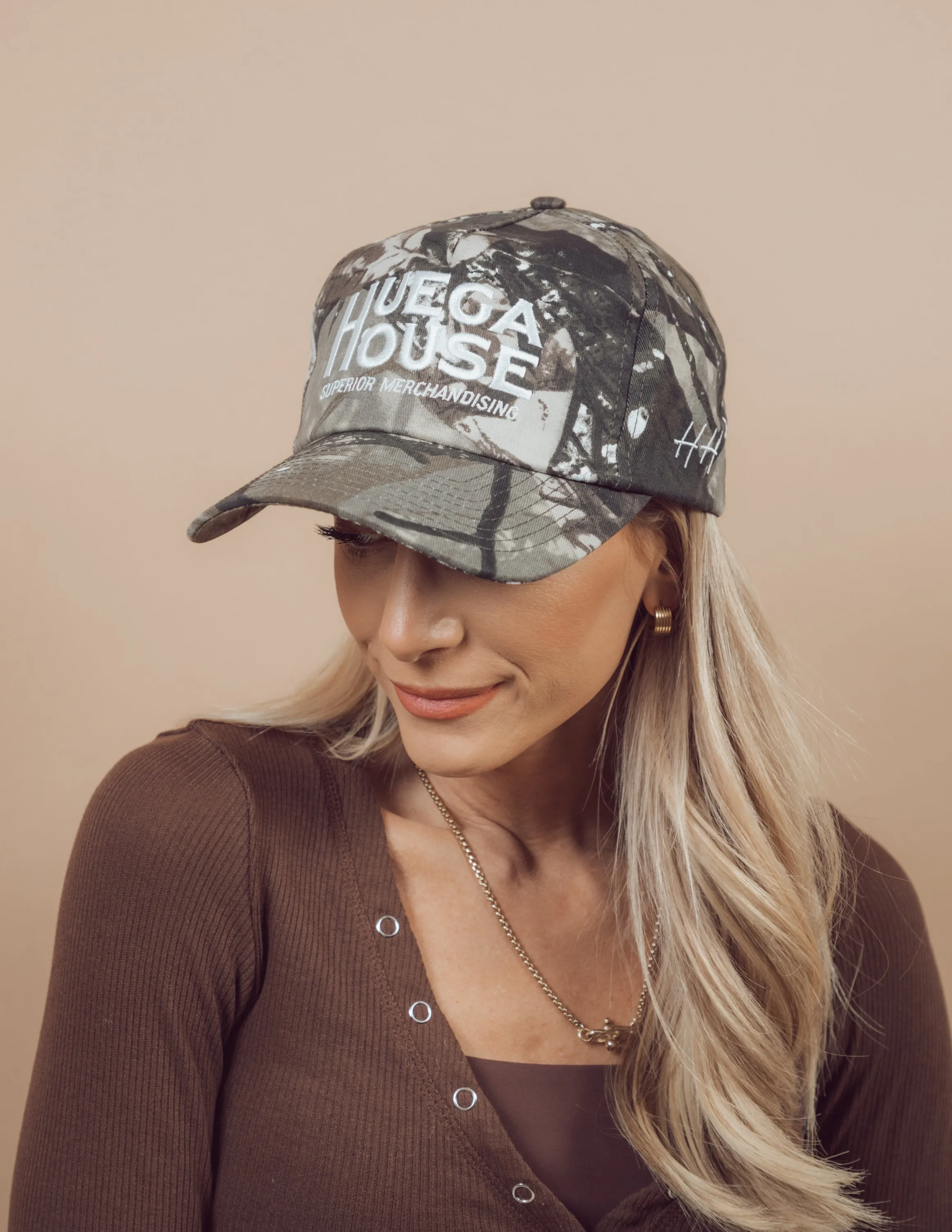 Woodland Dark Camo Hat sold by Shop Stevie