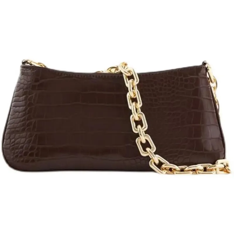 Crocodile Pattern Underarm Shoulder Bag sold by Shop Stevie