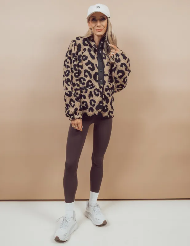Leo Sherpa Jacket sold by Shop Stevie