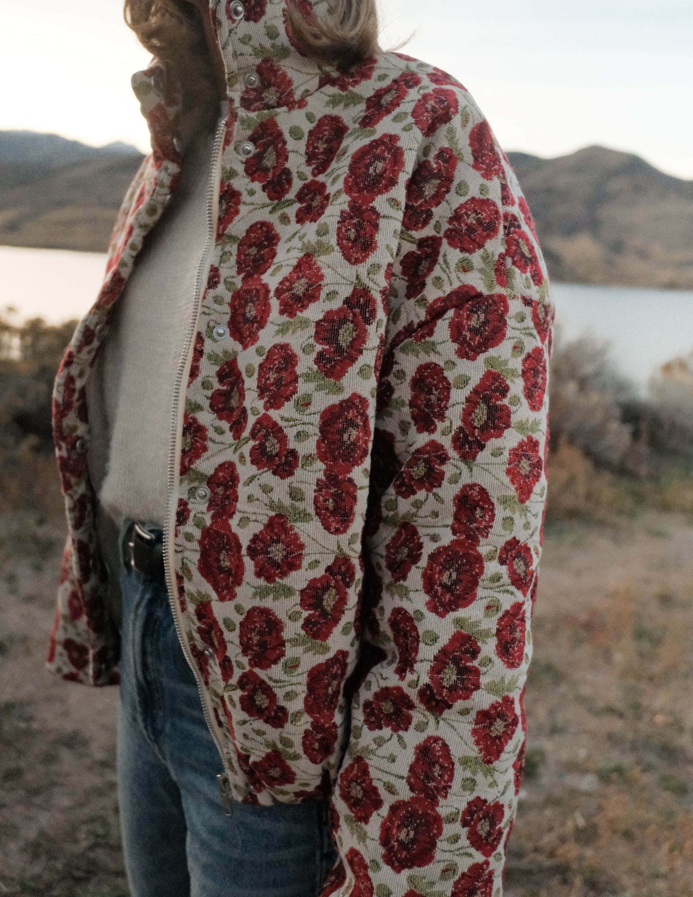 Lucille Floral Jacket sold by Shop Stevie product image thumbnail 5