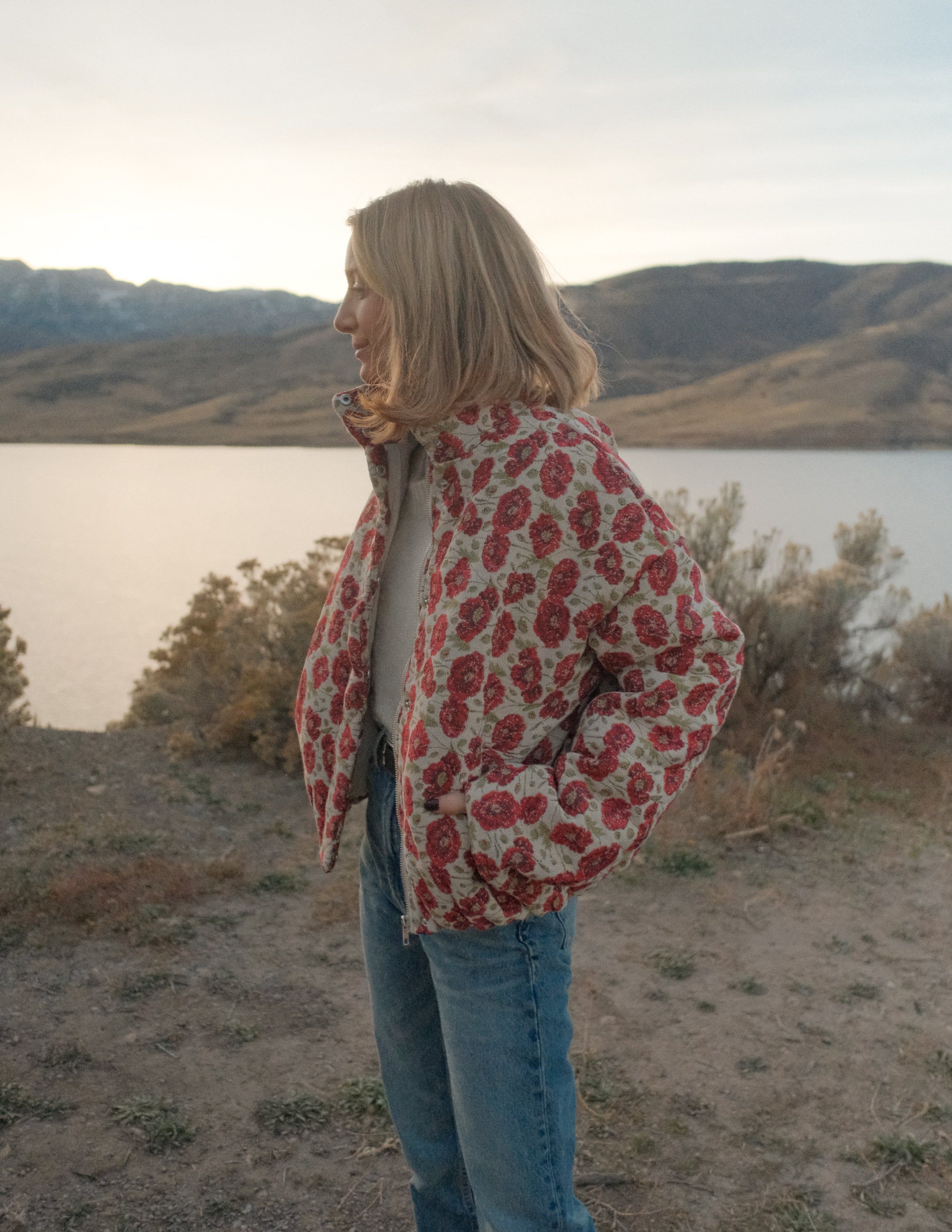 Lucille Floral Jacket sold by Shop Stevie