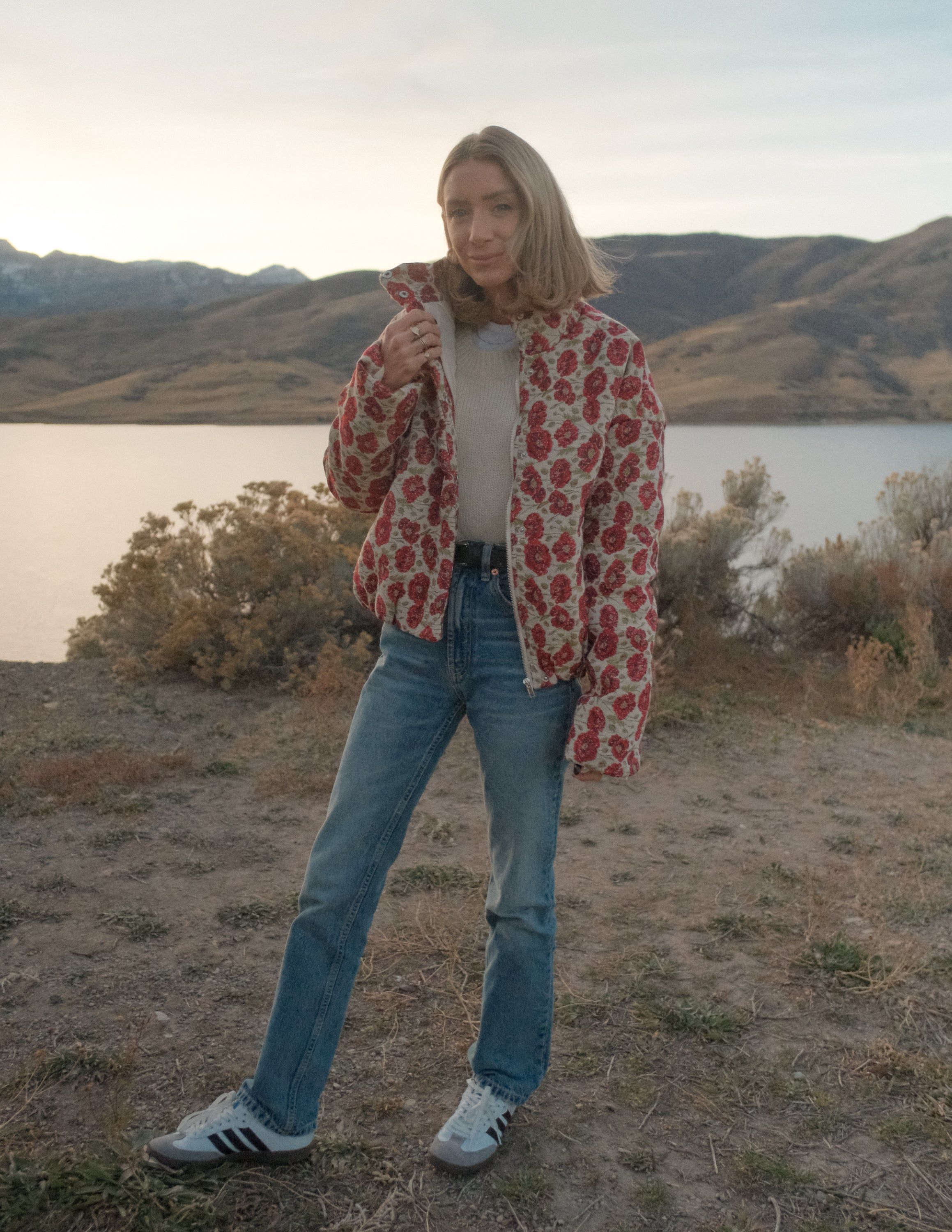 Lucille Floral Jacket sold by Shop Stevie product image thumbnail 3