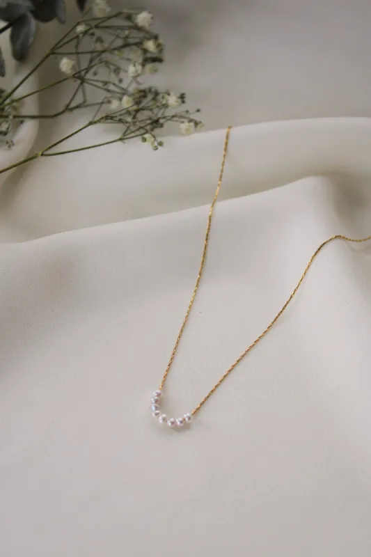 Christina Pearl Necklace sold by Shop Stevie