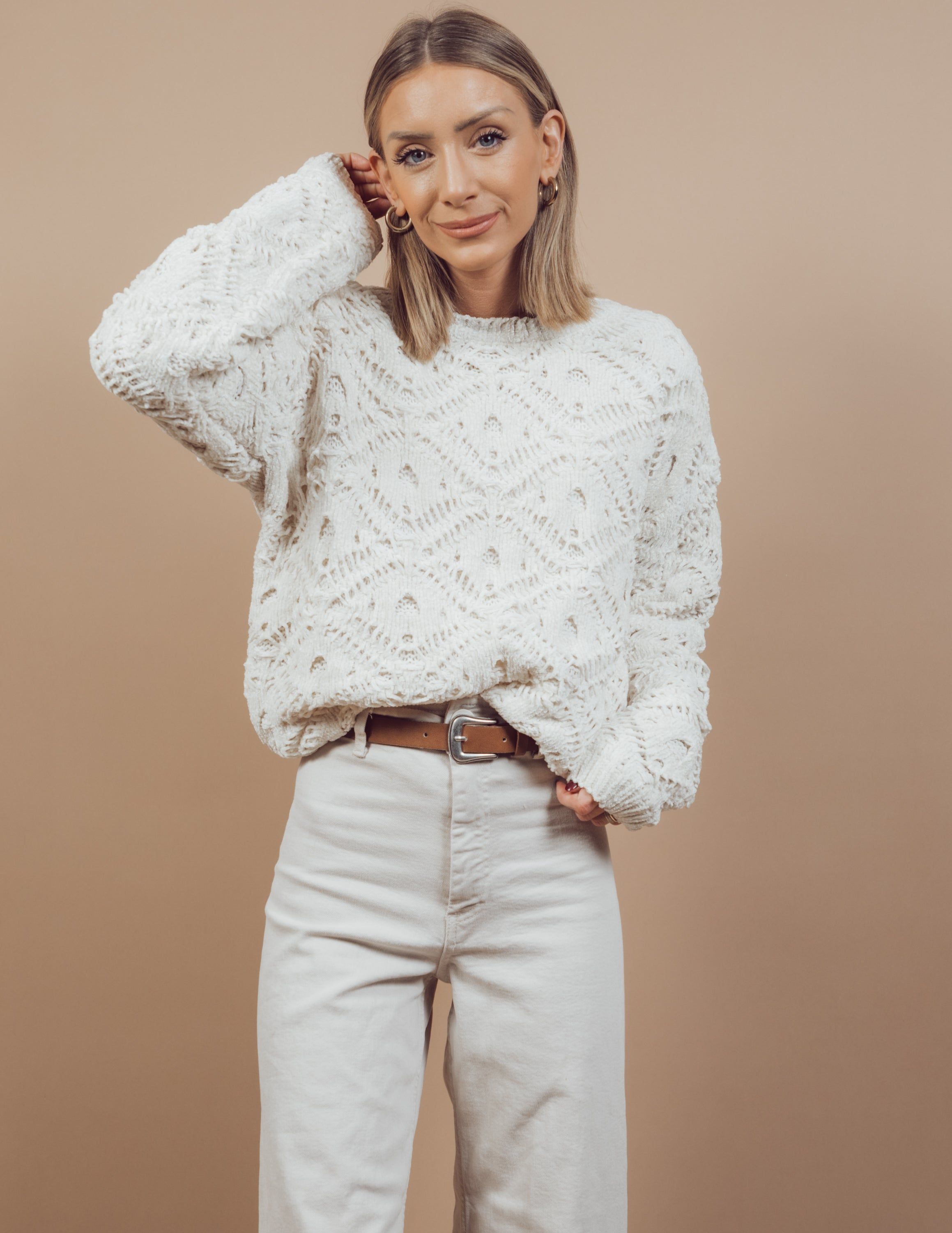 Marci Knit Sweater sold by Shop Stevie