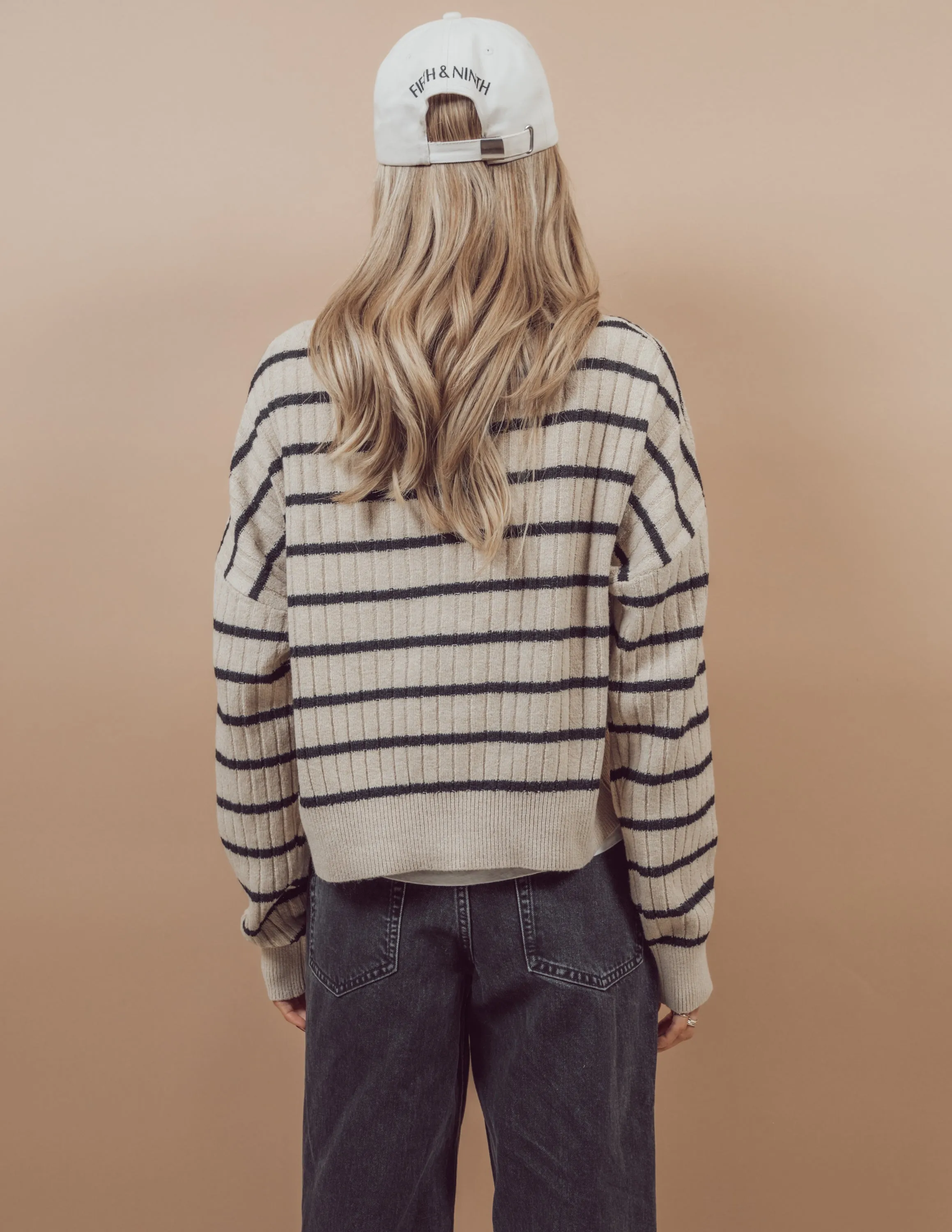 Malia Striped Sweater sold by Shop Stevie product image thumbnail 5