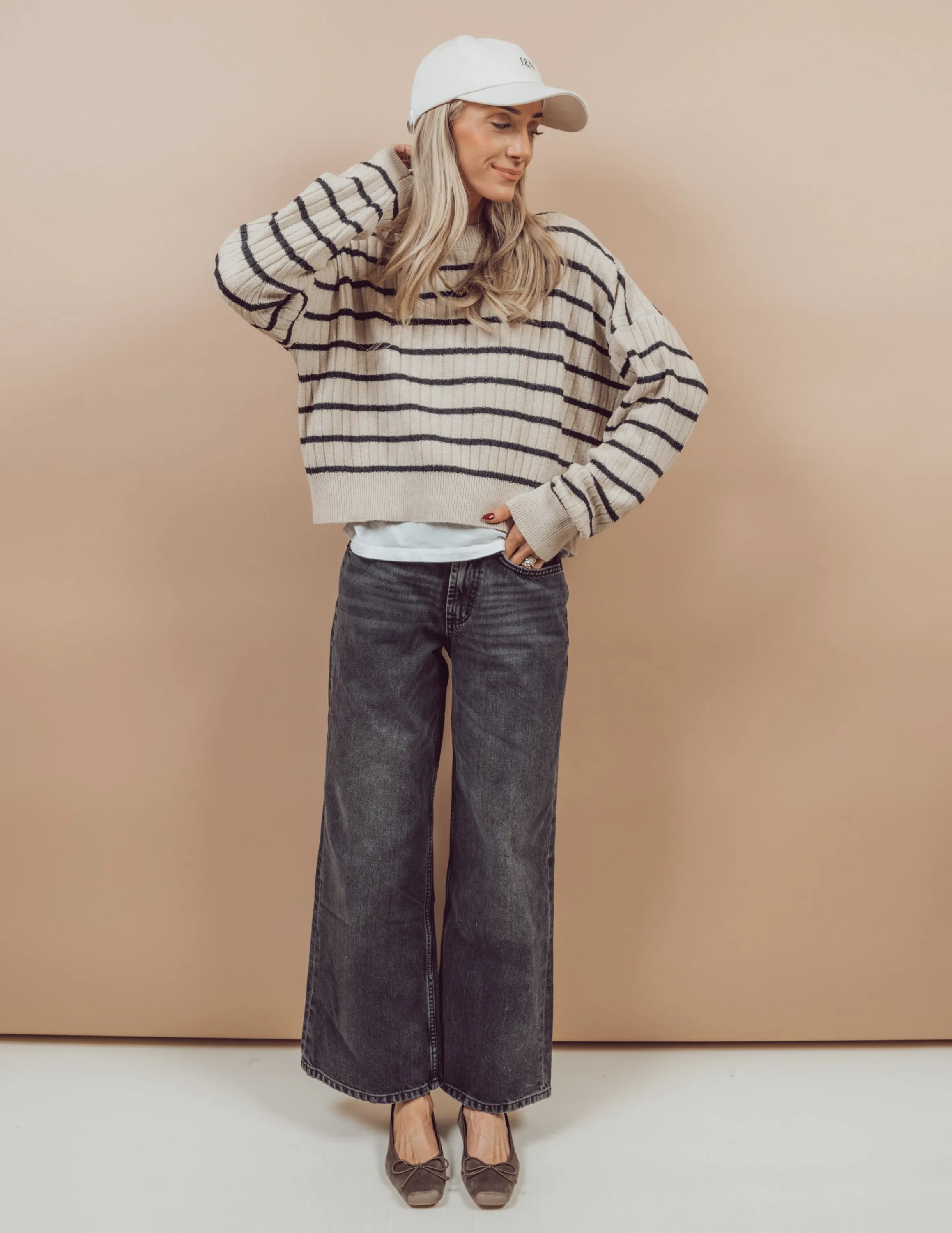 Malia Striped Sweater sold by Shop Stevie product image thumbnail 3