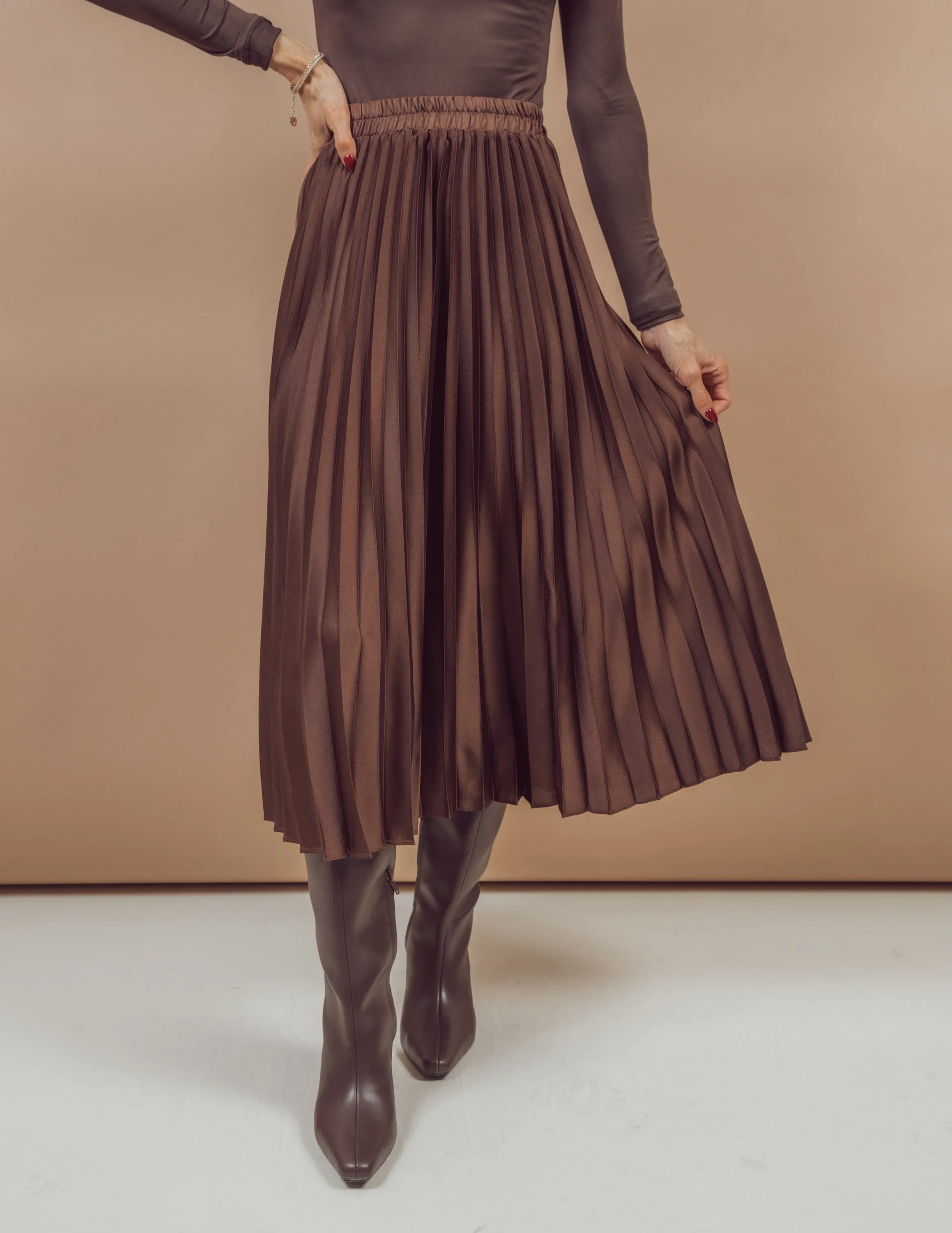 Alessia Pleated Skirt sold by Shop Stevie product image thumbnail 2