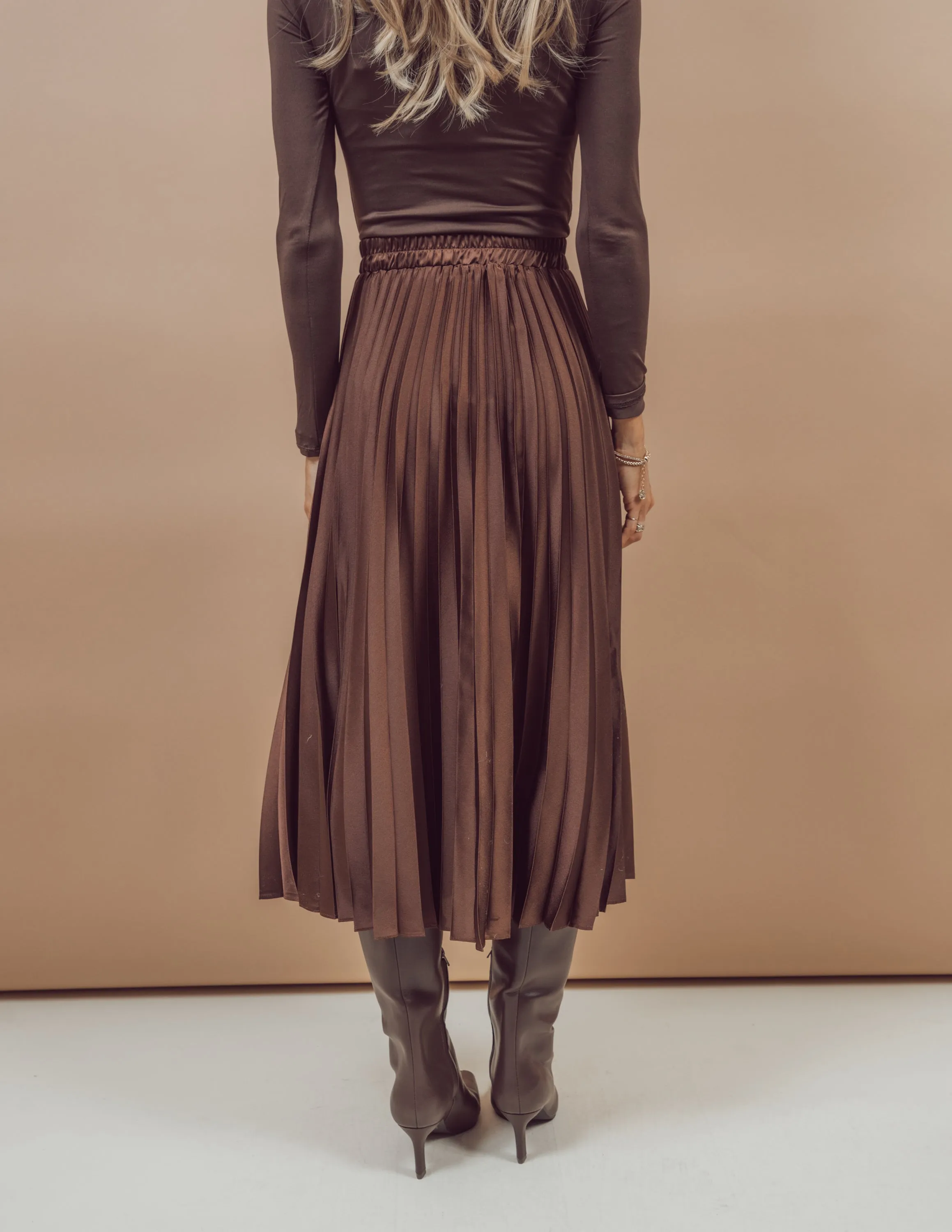 Alessia Pleated Skirt sold by Shop Stevie product image thumbnail 5