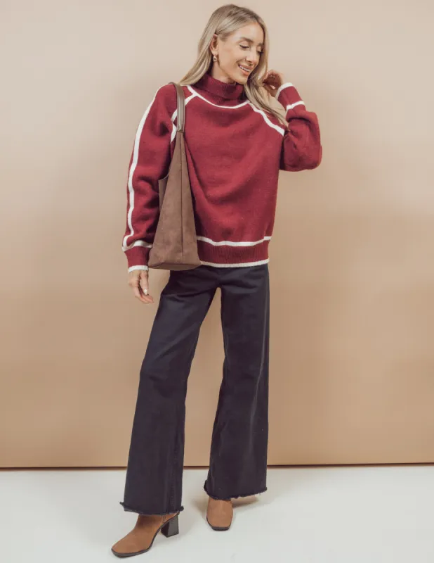 Holly Turtleneck Sweater sold by Shop Stevie