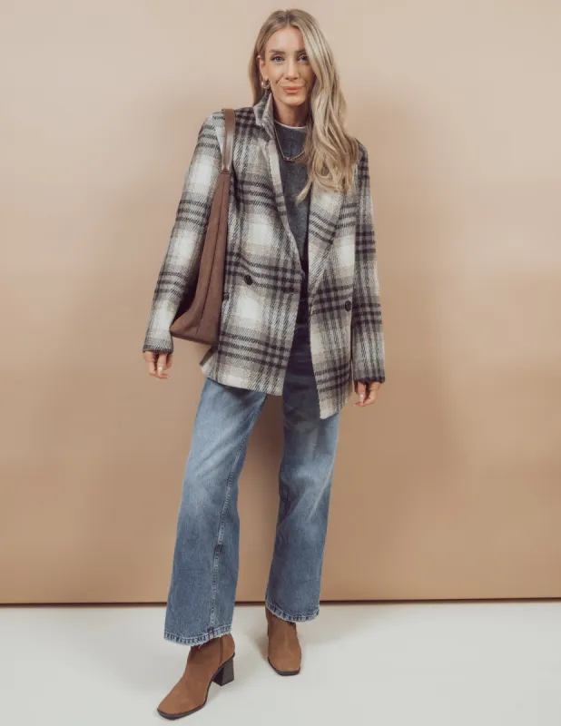 Jocelyn Plaid Blazer sold by Shop Stevie