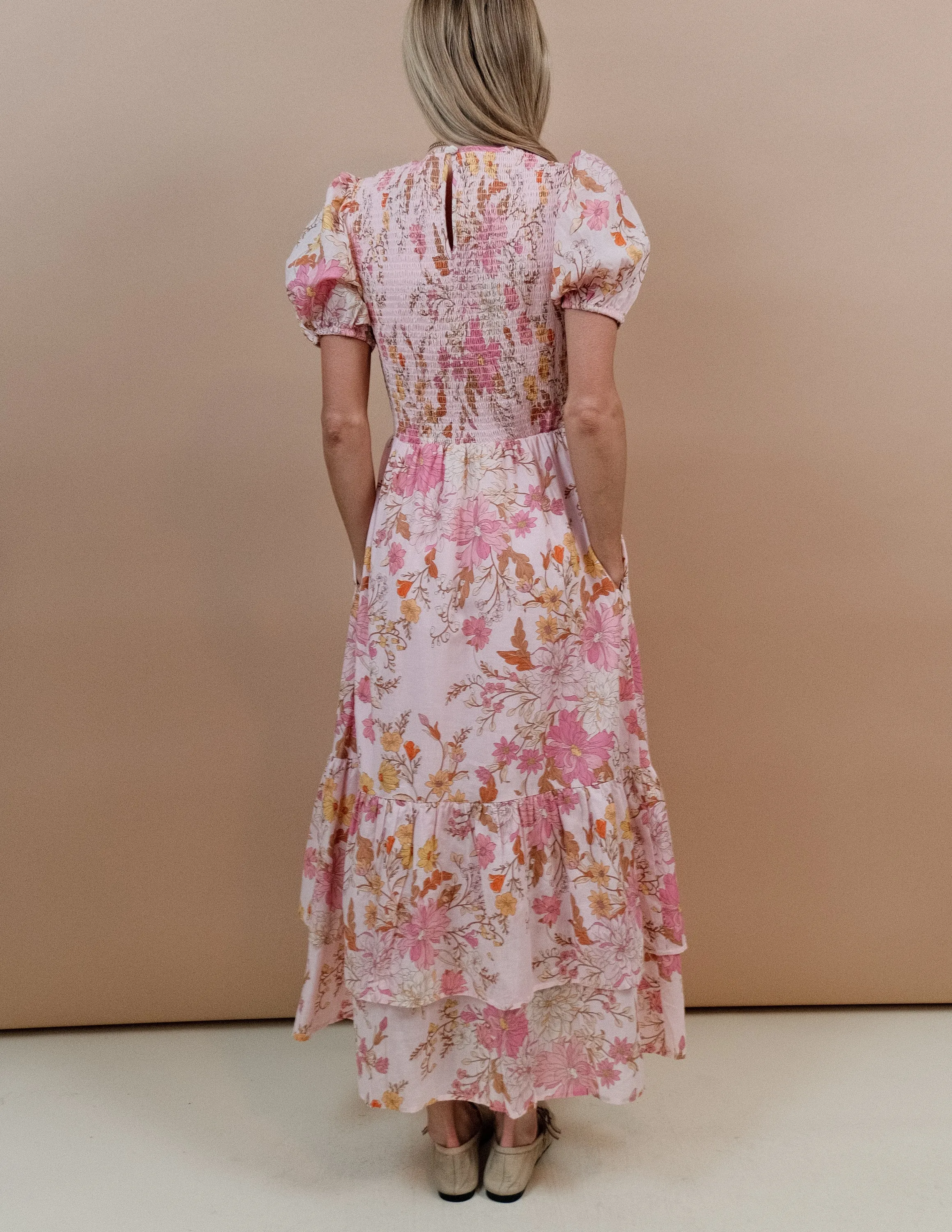 Solanda Floral Midi Dress sold by Shop Stevie product image thumbnail 3
