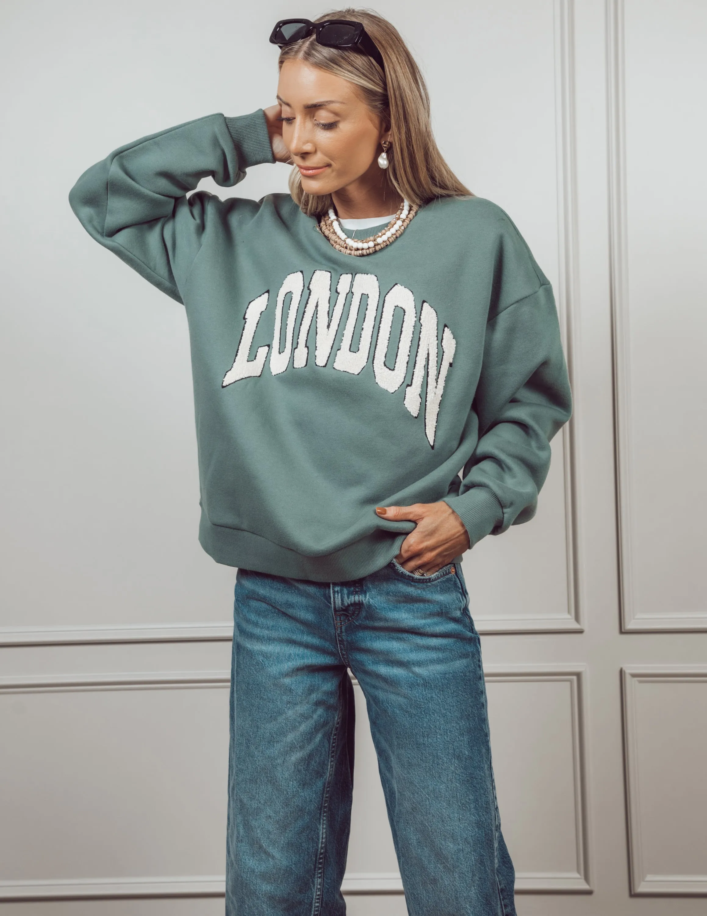 London Graphic Sweatshirt sold by Shop Stevie product image thumbnail 3