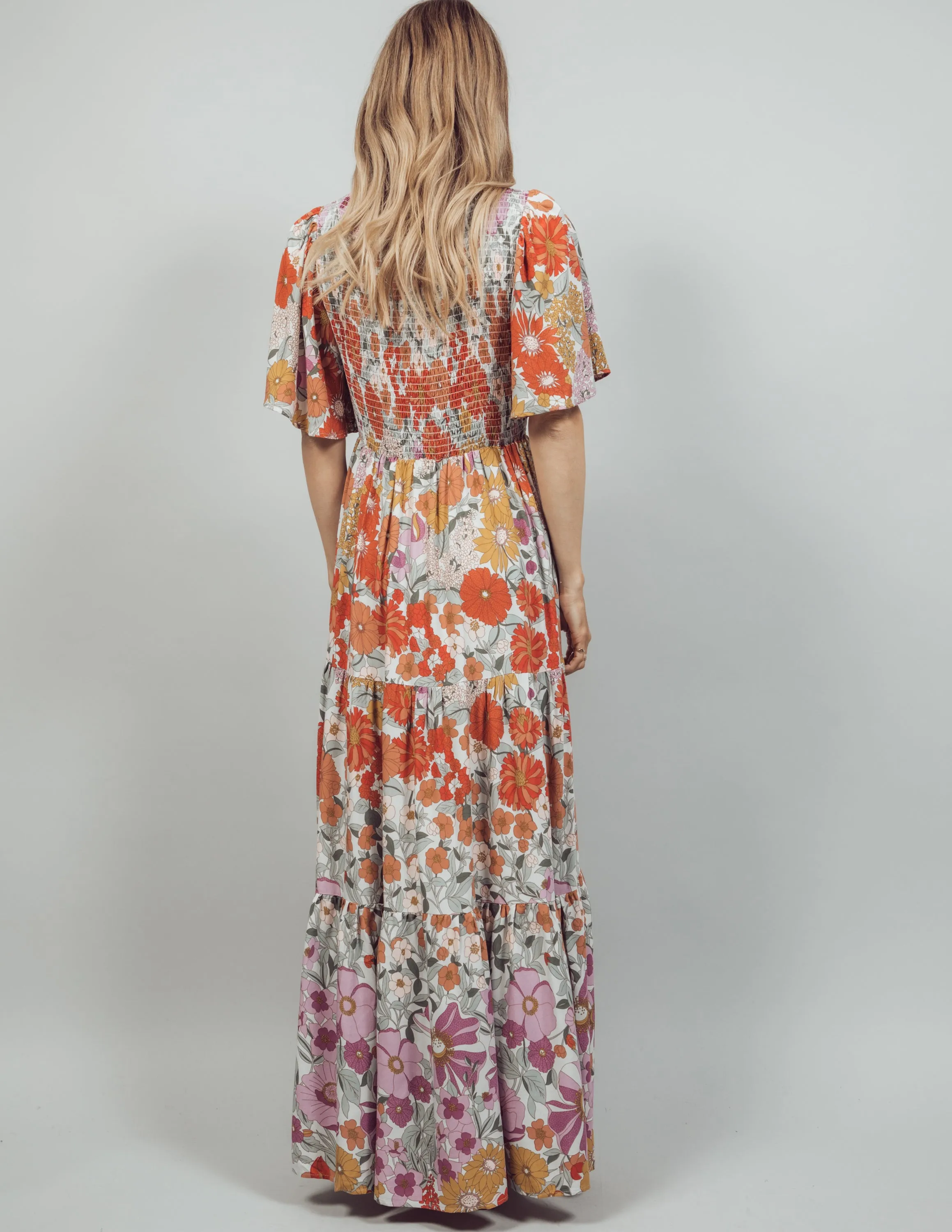 Florence Floral Dress sold by Shop Stevie product image thumbnail 5