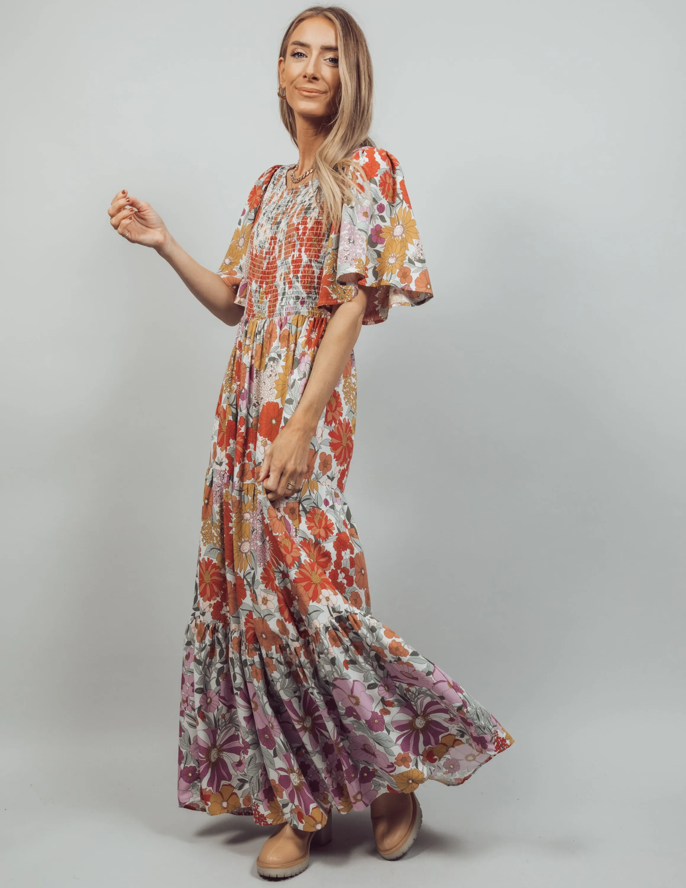 Florence Floral Dress sold by Shop Stevie