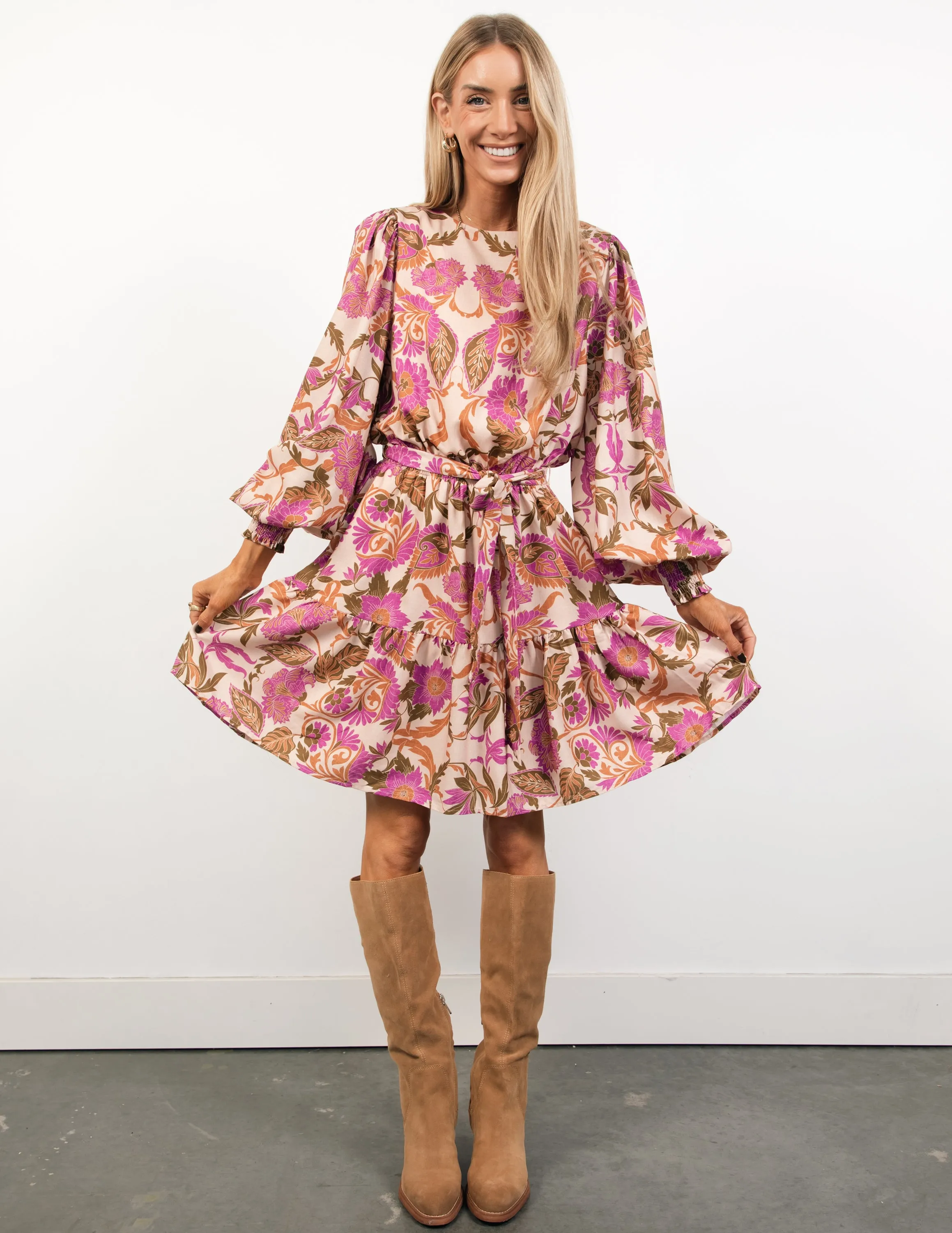 Tyler Floral Dress sold by Shop Stevie product image thumbnail 2