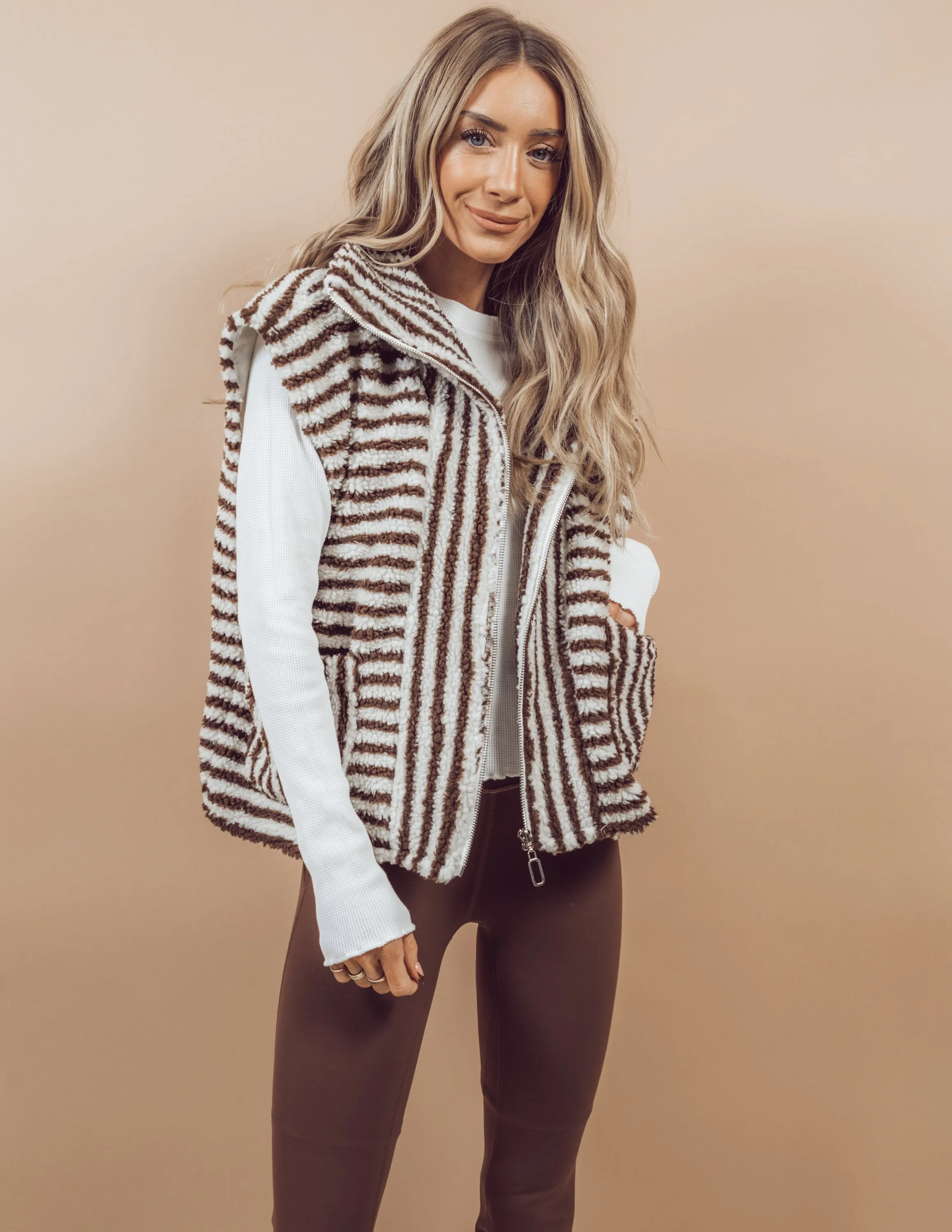 Luisa Striped Vest sold by Shop Stevie product image thumbnail 3