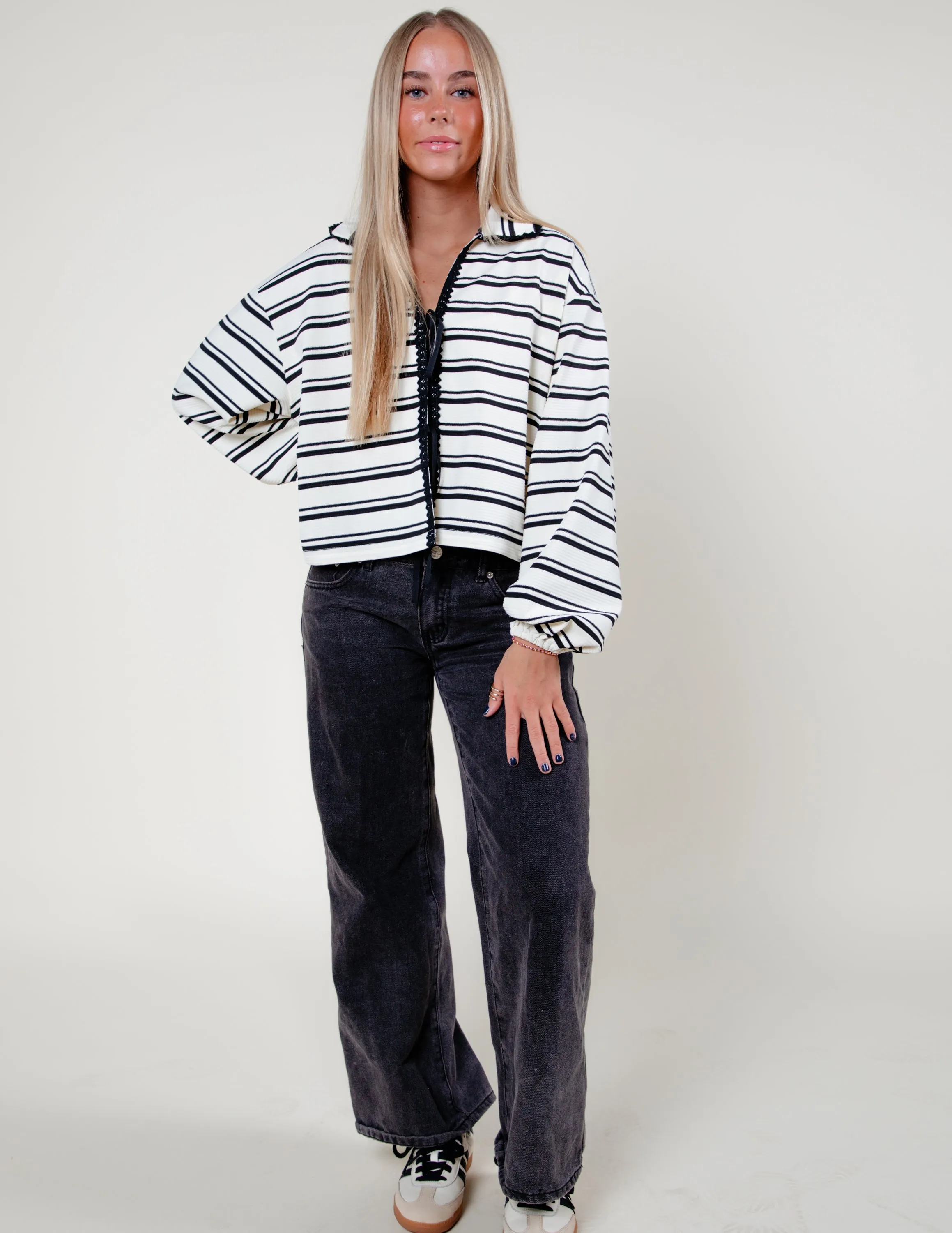 Jess Striped Top sold by Shop Stevie product image thumbnail 2