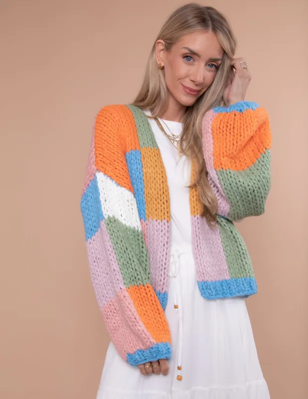 Catalina Color Block Cardigan sold by Shop Stevie