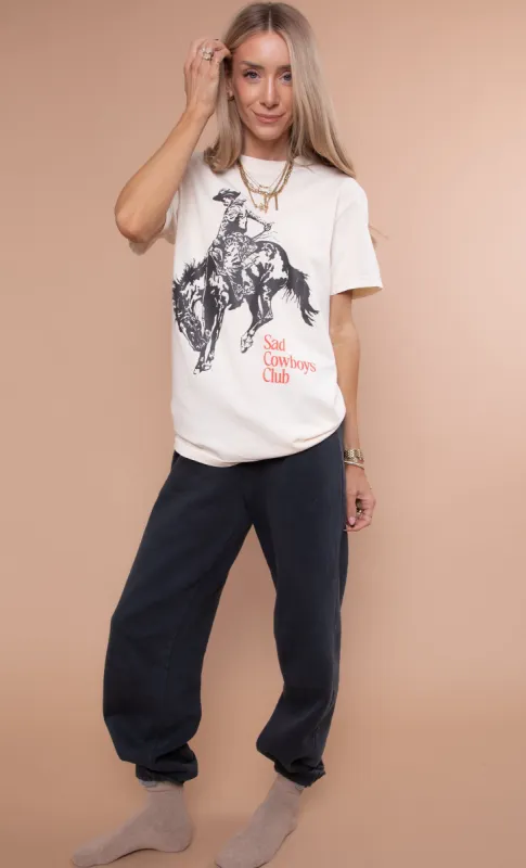 Sad Cowboys Club Graphic Tee sold by Shop Stevie