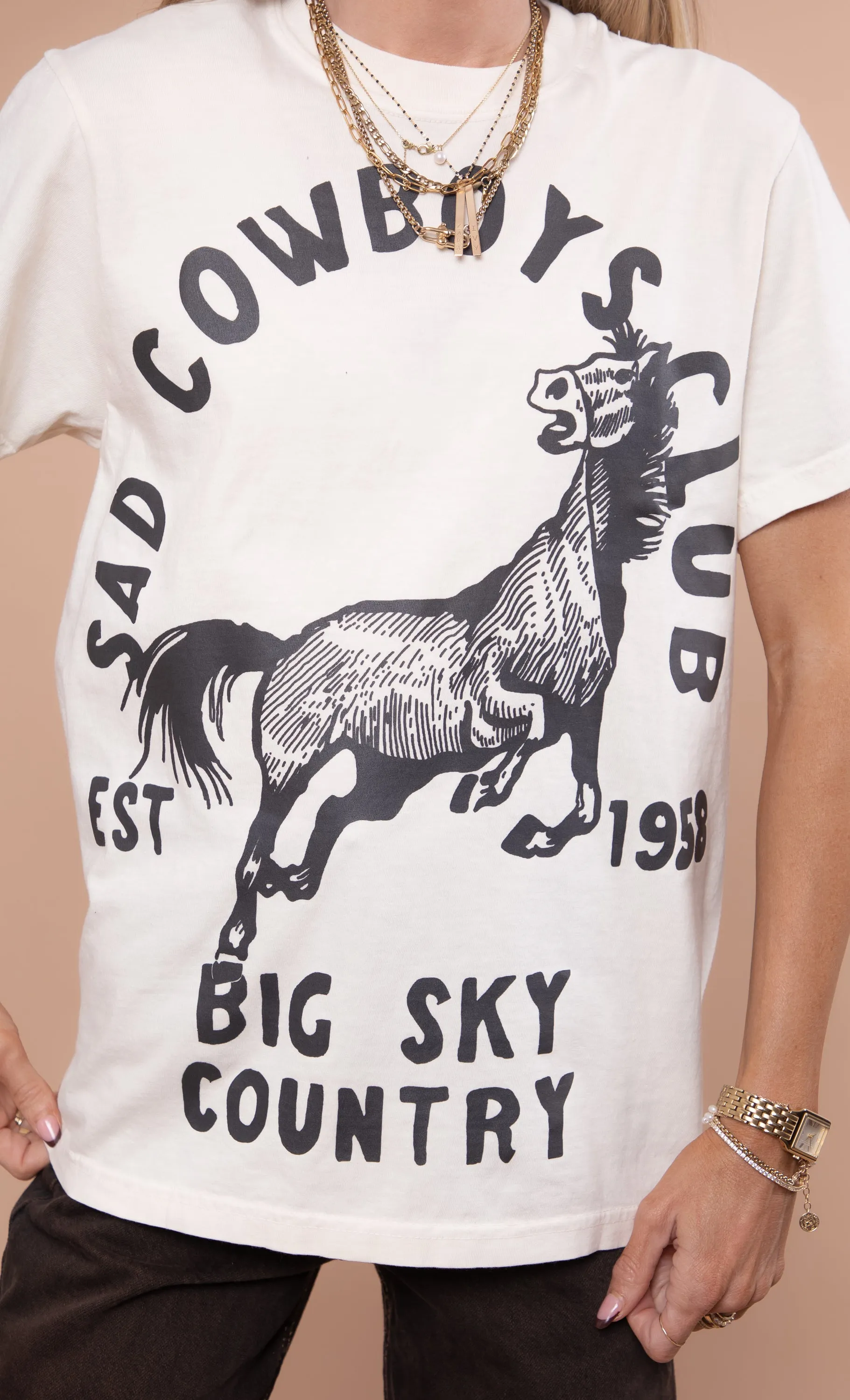 Big Sky Country Graphic Tee sold by Shop Stevie product image thumbnail 4