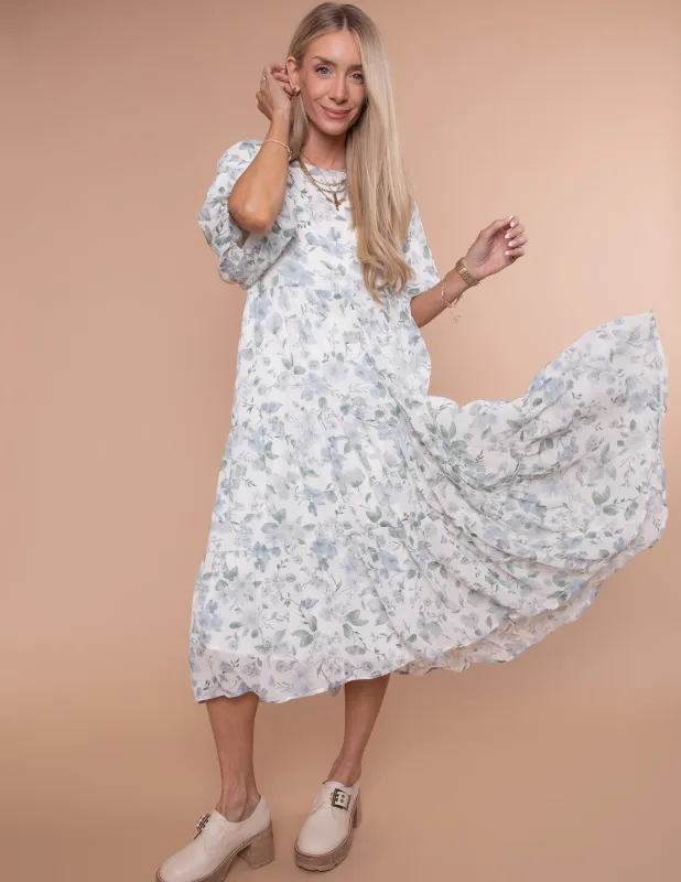 Taylor Floral Dress sold by Shop Stevie